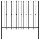 Spike Hejn Asten Sort 200 x 200 cm Pulverlakeret stål