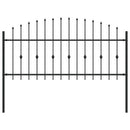 Spike Hejn Asten Sort 200 x 130 cm Pulverlakeret stål