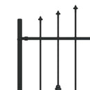 Spike Hejn Asten Sort 200 x 150 cm Pulverlakeret stål