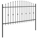 Spike Hejn Asten Sort 200 x 150 cm Pulverlakeret stål