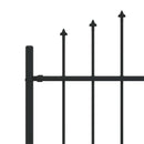 Spike Hejn Asten Sort 200 x 200 cm Pulverlakeret stål