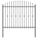 Spike Hejn Asten Sort 200 x 200 cm Pulverlakeret stål