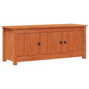 Sko skab VoksBrun 110 x 38 x 45,5 cm Massivt fyrretræ