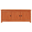Sko skab VoksBrun 110 x 38 x 45,5 cm Massivt fyrretræ