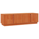 TV-skab VoksBrun 140 x 40 x 40 cm Massivt fyrretræ