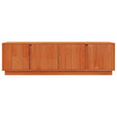 TV-skab VoksBrun 140 x 40 x 40 cm Massivt fyrretræ