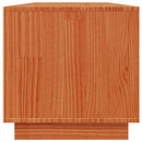 TV-skab VoksBrun 140 x 40 x 40 cm Massivt fyrretræ