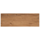 Konsolbord Naturfarvet 90 x 30 x 80 cm Massiv Teaktræ