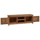 Tv-skab 110 x 30 x 40 cm Naturfarvet Massiv Teaktræ