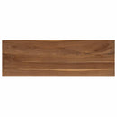 Konsolbord Naturfarvet 110 x 35 x 75 cm Massiv Teaktræ