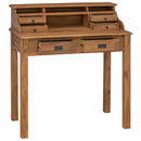 Skrivebord Naturfarvet 89,5 x 49,5 x 100 cm Massiv Teaktræ