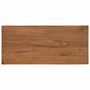 Sideboard Naturfarvet 79 x 35 x 80 cm Massiv Teaktræ