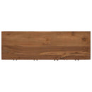 Sideboard Naturfarvet 110 x 35 x 75,5 cm Massiv Teaktræ