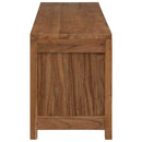 Tv-skab 110 x 30 x 40 cm Naturfarvet Massiv Teaktræ