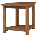 Badeværelses sidebord Naturfarvet 45 x 45 x 46 cm