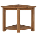 Badeværelses sidebord Naturfarvet 45 x 45 x 46 cm