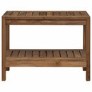 Badeværelse Side Bord Naturfarvet 60 x 30 x 45 cm