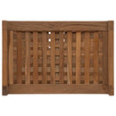 Badeværelseshylde Naturfarvet 45 x 30 x 97 cm Massiv Teaktræ