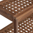 Badeværelses sidebord Naturfarvet 60 x 30 x 45 cm