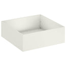 Have Blomsterkrukke Hvid 60 x 60 x 20 cm Koldvalset stål