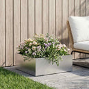 Have Blomsterkrukke Sølv 60 x 60 x 20 cm Rustfrit stål