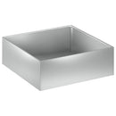 Have Blomsterkrukke Sølv 60 x 60 x 20 cm Galvaniseret stål