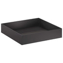Have Blomsterkrukke 2 stk. Sort 100 x 100 x 20 cm
