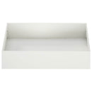 Have Blomsterkrukke 2 stk. Hvid 100 x 100 x 20 cm