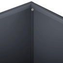 Have Blomsterkrukke 2 stk. Antracit 60 x 60 x 30 cm