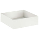 Have Blomsterkrukke 2 stk. Hvid 100 x 100 x 30 cm