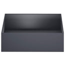 Have Blomsterkrukke 2 stk. Antracit 100 x 100 x 30 cm