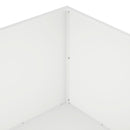 Have Blomsterkrukke 2 stk. Hvid 80 x 80 x 40 cm Koldvalset stål