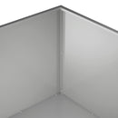 Have Blomsterkrukke Sølv 80 x 80 x 40 cm Galvaniseret stål