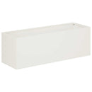 Have Blomsterkrukke Hvid 40 x 20 x 20 cm Koldvalset stål