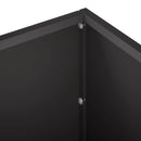 Have Blomsterkrukke 2 stk. Sort 100 x 30 x 30 cm