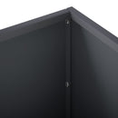 Have Blomsterkrukke 2 stk. Antracit 100 x 30 x 30 cm