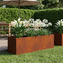 Have Blomsterkrukke Rusten 100 x 30 x 30 cm Cortenstål