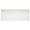 Have Blomsterkrukke 2 stk. Hvid 100 x 40 x 40 cm