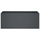 Have Blomsterkrukke 2 stk. Antracit 100 x 40 x 40 cm
