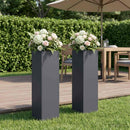 Have Blomsterkrukke 2 stk. Antracit 20 x 20 x 75 cm