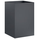 Have Blomsterkrukke 2 stk. Antracit 50 x 50 x 75 cm