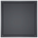 Have Blomsterkrukke 2 stk. Antracit 50 x 50 x 75 cm