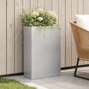 Have Blomsterkrukke Sølv 40 x 20 x 75 cm Galvaniseret stål