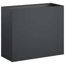 Have Blomsterkrukke 2 stk. Antracit 50 x 20 x 40 cm