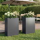 Have Blomsterkrukke 2 stk. Antracit 50 x 30 x 75 cm