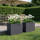 Have Blomsterkrukke 2 stk. Antracit 60 x 30 x 40 cm