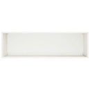 Have Blomsterkrukke 2 stk. Hvid 100 x 30 x 50 cm