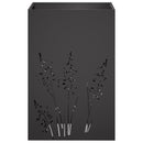 Have Blomsterkrukke Sort 50 x 50 x 75 cm Koldvalset stål