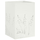 Have Blomsterkrukke Hvid 50 x 50 x 75 cm Koldvalset stål