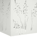 Have Blomsterkrukke 2 stk. Hvid 50 x 50 x 75 cm Koldvalset stål
